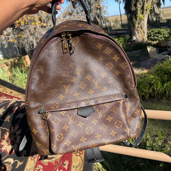 Authentic Louis Vuitton Monogram Palm Springs MM BackPack - Picture 5 of 17